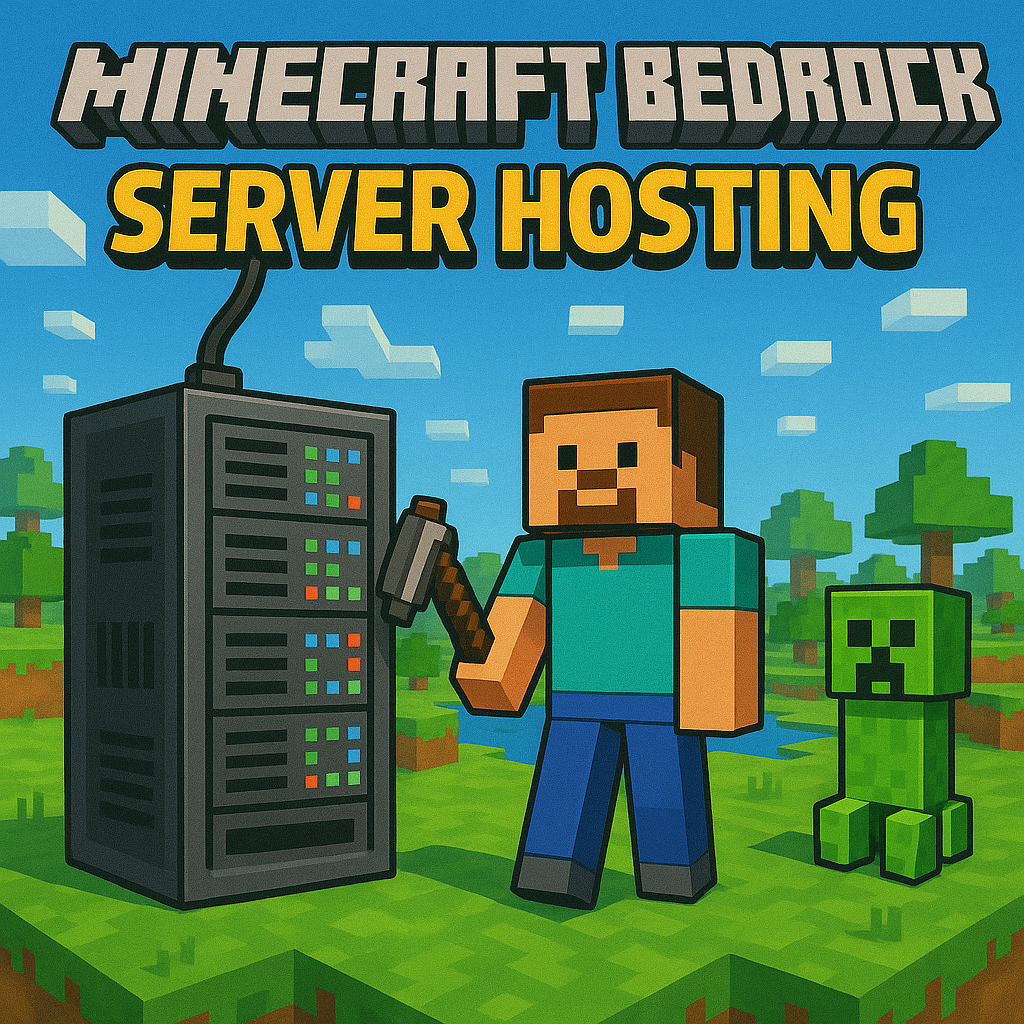 Minecraft Bedrock Server Hosting - Cross-Platform Multiplayer Servers